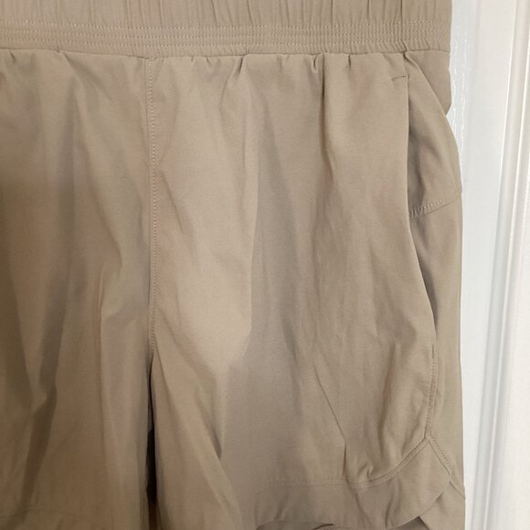 Tuff Athletics Women's Activewear Shorts Beige Size S/P Running Jogging Gym - Picture 3 of 8